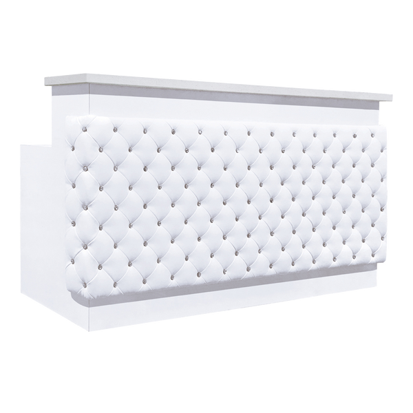 Lux Tufted Reception Desk