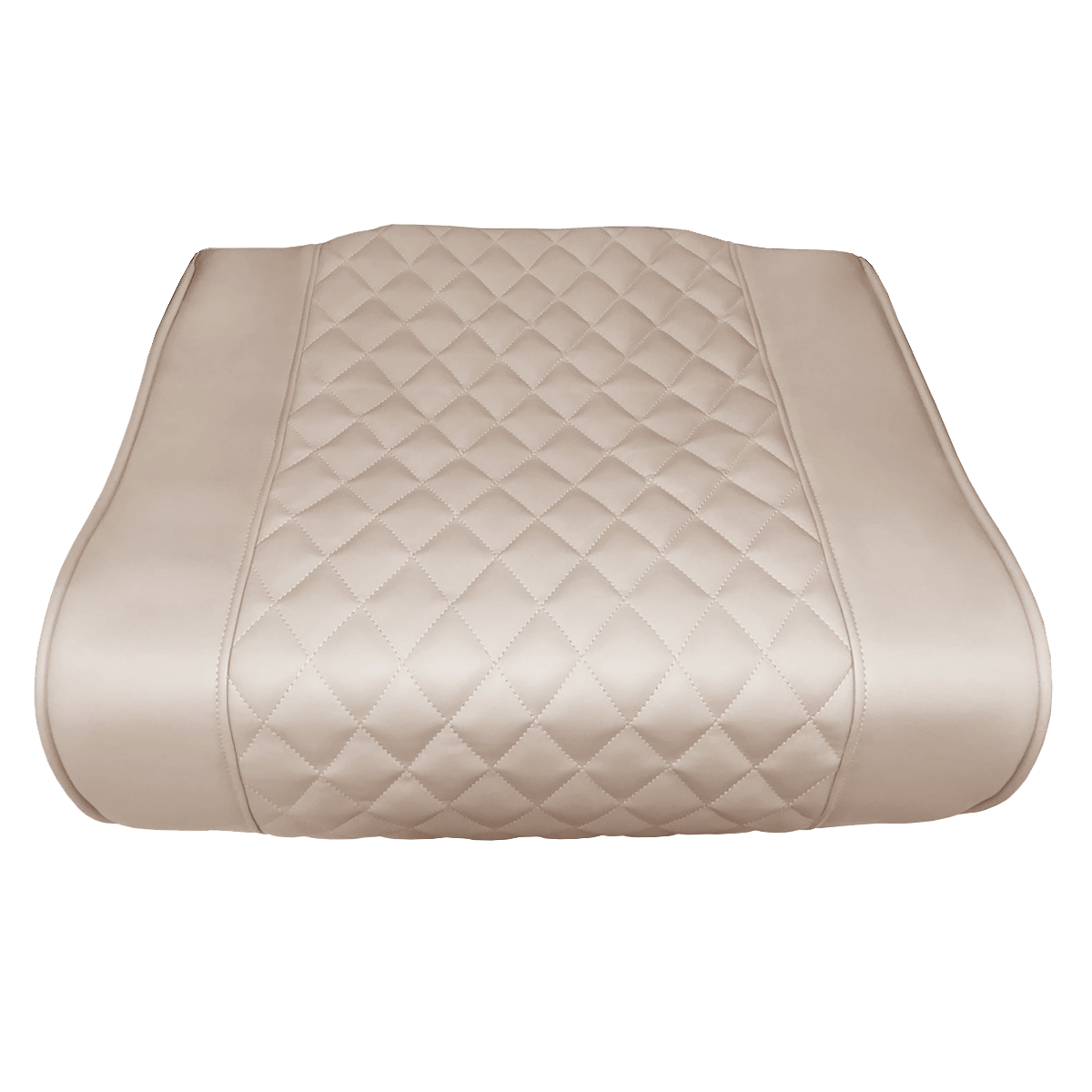 Whale Spa Khaki Diamond PU Leather Seat | Replacement Pedicure Chair Parts