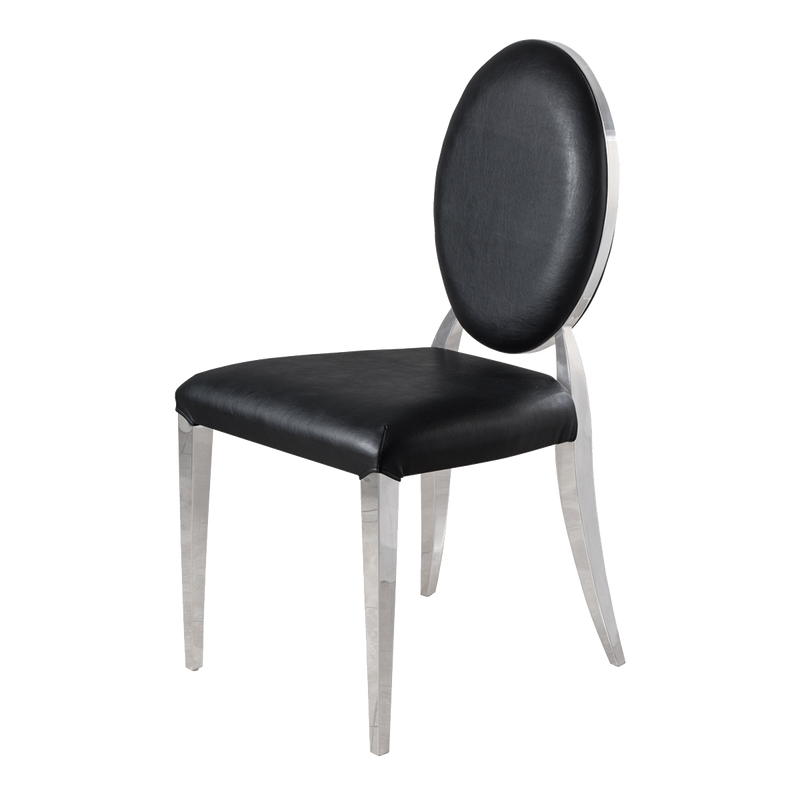 Whale Spa Black Waiting Chair 8030 Nail Salon Customer Chair | Salon and Spa Furniture