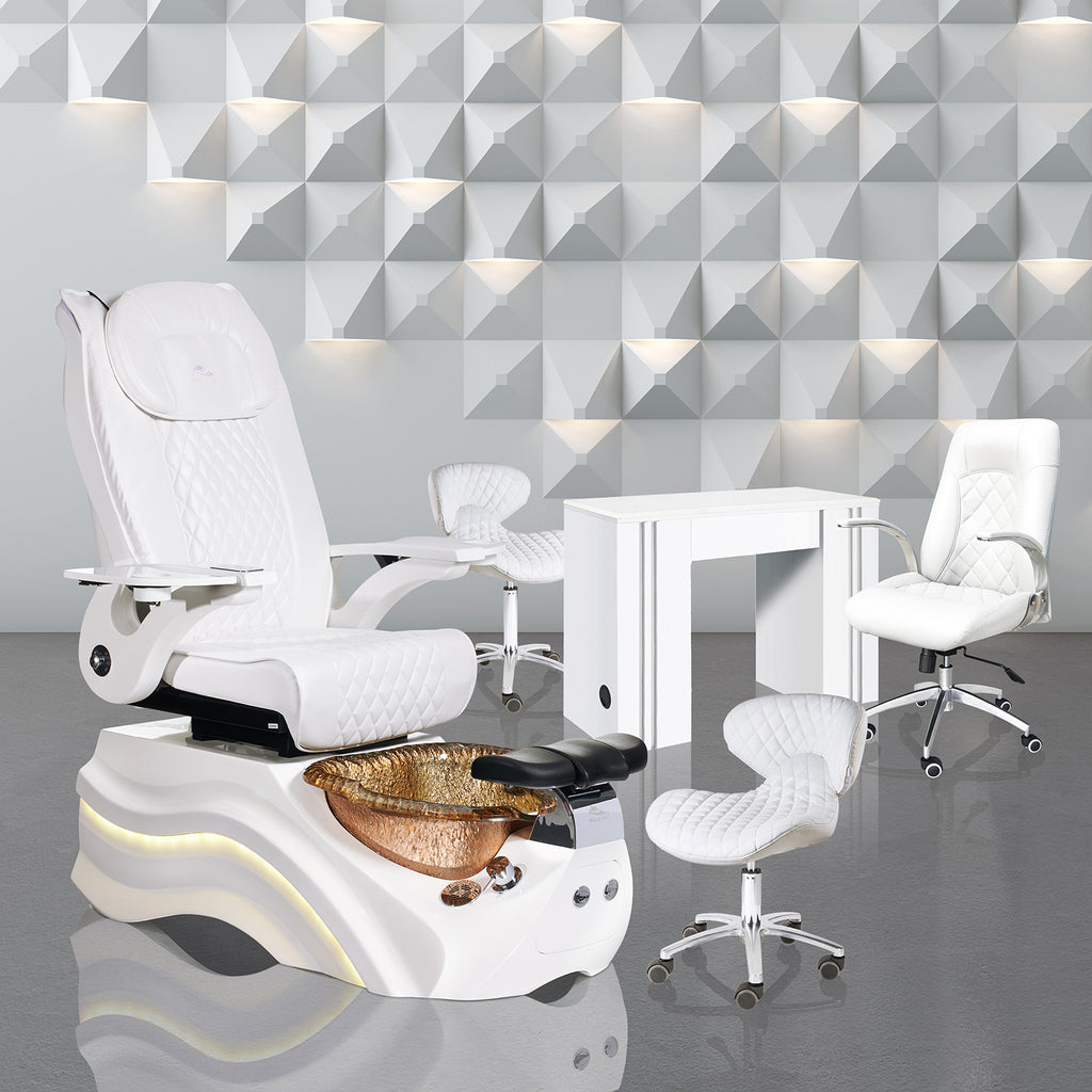 Pedicure Chair Set Nail Salon Furniture With AutoFill Pedicure Spa Chair  Magnetic Jet For Manicure Pedicure Chair Supplier - AliExpress